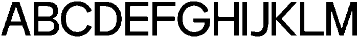 GC PROTAGE Regular otf (400) Font UPPERCASE