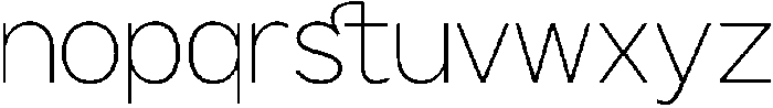 GC PROTAGE Thin ttf (100) Font LOWERCASE