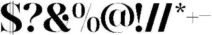 GC Pregio Bold otf (700) Font OTHER CHARS