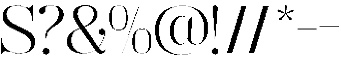 GC Pregio Light ttf (300) Font OTHER CHARS