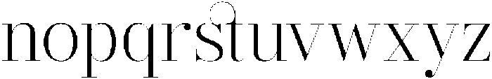 GC Pregio Light ttf (300) Font LOWERCASE