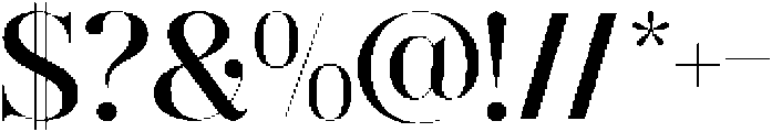 GC Pregio Medium otf (500) Font OTHER CHARS