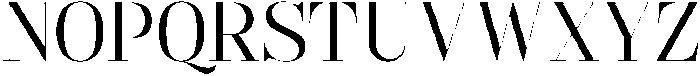 GC Pregio Regular otf (400) Font UPPERCASE