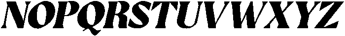 GC Prometheus Black Italic otf (900) Font UPPERCASE