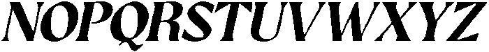 GC Prometheus Bold Italic otf (700) Font UPPERCASE