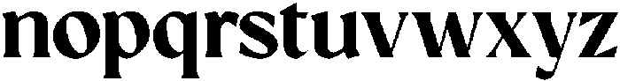GC Prometheus Bold otf (700) Font LOWERCASE