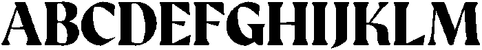 GC Prometheus Extra Bold otf (700) Font UPPERCASE