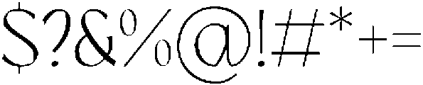 GC Prometheus Extra Light ttf (200) Font OTHER CHARS