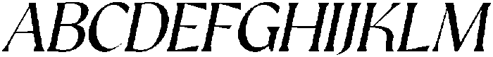 GC Prometheus Italic otf (400) Font UPPERCASE