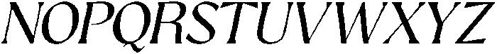 GC Prometheus Italic otf (400) Font UPPERCASE