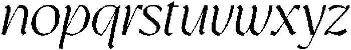 GC Prometheus Light Italic otf (300) Font LOWERCASE