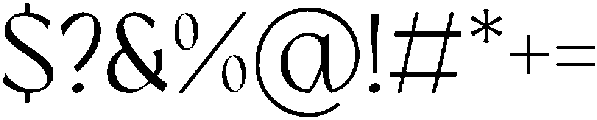 GC Prometheus Light otf (300) Font OTHER CHARS