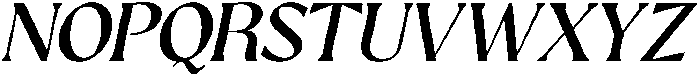 GC Prometheus Medium Italic otf (500) Font UPPERCASE