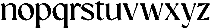 GC Prometheus Medium otf (500) Font LOWERCASE
