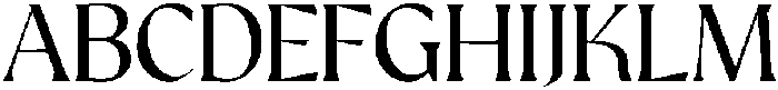 GC Prometheus Regular otf (400) Font UPPERCASE