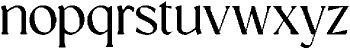 GC Prometheus Regular otf (400) Font LOWERCASE