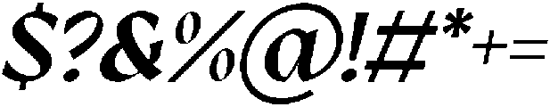 GC Prometheus Semi Bold Italic otf (600) Font OTHER CHARS