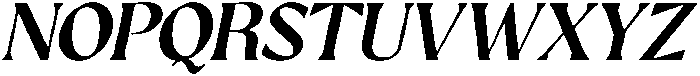 GC Prometheus Semi Bold Italic otf (600) Font UPPERCASE