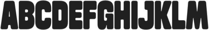 GC Rhygun Rounded otf (400) Font UPPERCASE