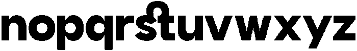 GC Rotalum volII Extra Bold otf (700) Font LOWERCASE