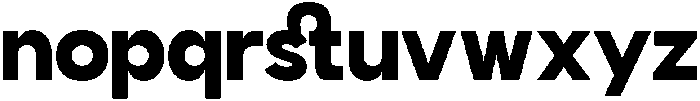 GC Rotalum volII Extra Bold ttf (700) Font LOWERCASE