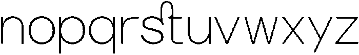 GC Rotalum volII Thin otf (100) Font LOWERCASE