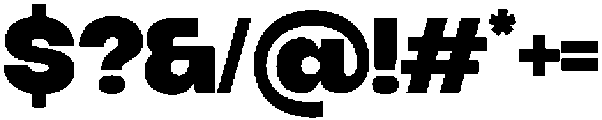 GC Skined Black otf (900) Font OTHER CHARS
