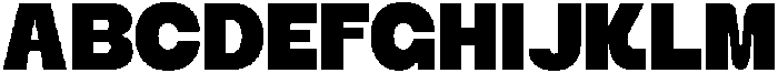 GC Skined Black otf (900) Font UPPERCASE