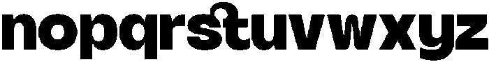 GC Skined Black otf (900) Font LOWERCASE