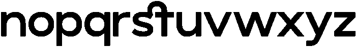 GC Tenwork Regular otf (400) Font LOWERCASE