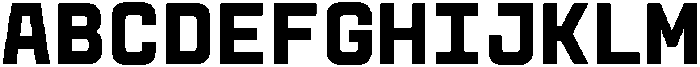 GC Vensca Mono Bold otf (700) Font UPPERCASE