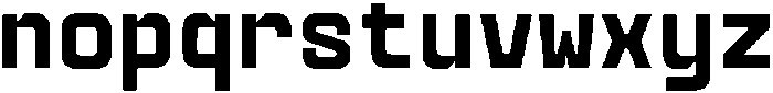 GC Vensca Mono Bold otf (700) Font LOWERCASE