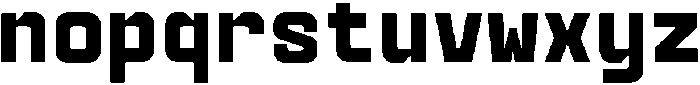 GC Vensca Mono Bold ttf (700) Font LOWERCASE