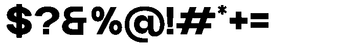 GC Akihiko Bold Font OTHER CHARS