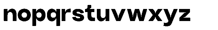 GC Akihiko Bold Font LOWERCASE