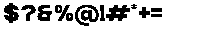 GC Akihiko Extra Bold Font OTHER CHARS