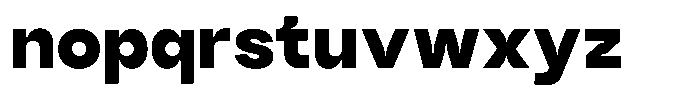 GC Akihiko Extra Bold Font LOWERCASE