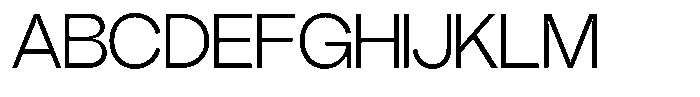 GC Akihiko Extra Light Font UPPERCASE