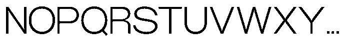 GC Akihiko Extra Light Font UPPERCASE