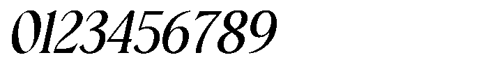 GC Amore Promised Italic Font OTHER CHARS