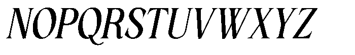 GC Amore Promised Italic Font UPPERCASE