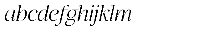 GC Backside Valley Extra Light Italic FONT