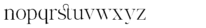 GC Backside Valley Extra Light Font LOWERCASE