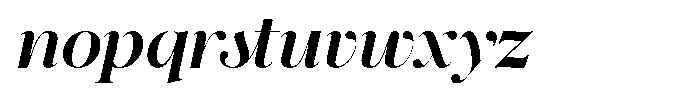 GC Backside Valley Medium Italic Font LOWERCASE