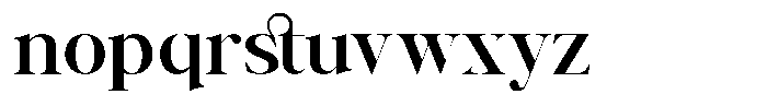 GC Backside Valley Medium Font LOWERCASE