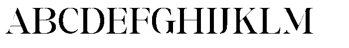 GC Backside Valley Regular Font UPPERCASE