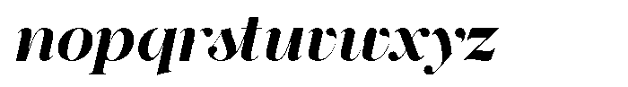 GC Backside Valley Semi Bold Italic Font LOWERCASE