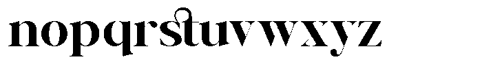 GC Backside Valley Semi Bold Font LOWERCASE