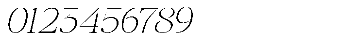 GC Backside Valley Thin Italic Font OTHER CHARS