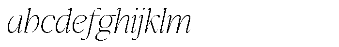 GC Backside Valley Thin Italic FONT